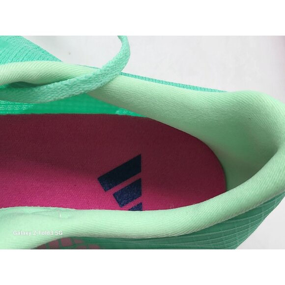 Adidas Adizero Distancestar Track Field Shoes Mens Size 12.5 Green Pink GV9078 - Picture 9 of 10